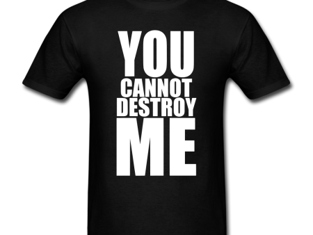 You Cannot Destroy Me T-shirt Hot on Sale