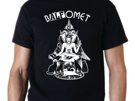 bALFomet (ALF & Baphomet Parody) T-shirt | Blasted Rat Discount