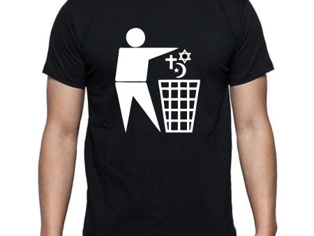 Trash Religion Atheism T-Shirt Supply