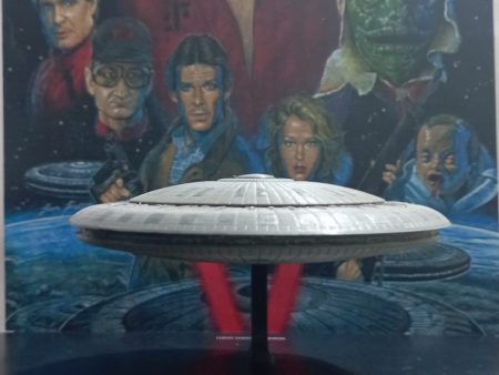 V Visitors Mothership Rush Paint Effect Includes Base 5 5 3D Print Model Fashion