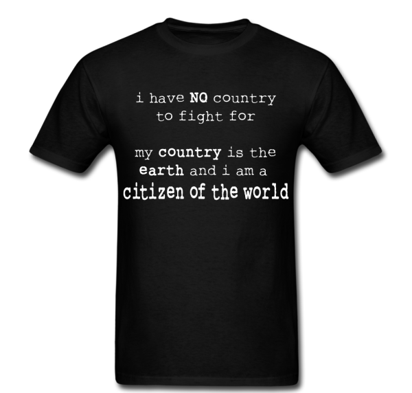 World Citizen T-shirt For Cheap