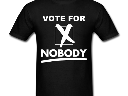 Vote For Nobody T-shirt Sale