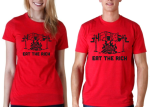 Eat The rich (Monopoly Parody) T-shirt | Blasted Rat Supply