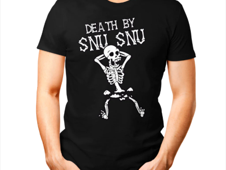 Death by Snu snu T-shirt | Blasted Rat on Sale