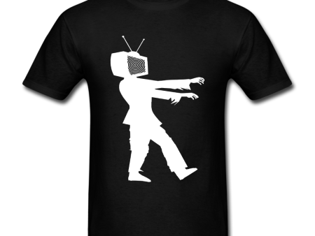 TV Zombie T-shirt For Cheap