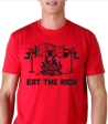 Eat The rich (Monopoly Parody) T-shirt | Blasted Rat Supply