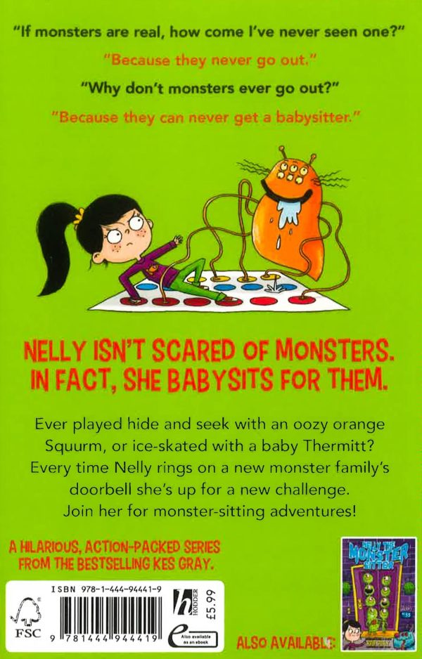 Nelly The Monster Sitter: The Squurms At No. 322: Book 2 Supply