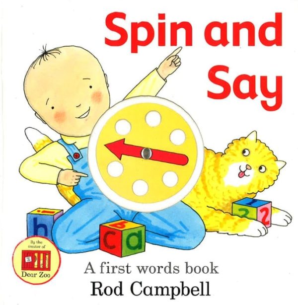 Spin And Say: A First Words Book Discount