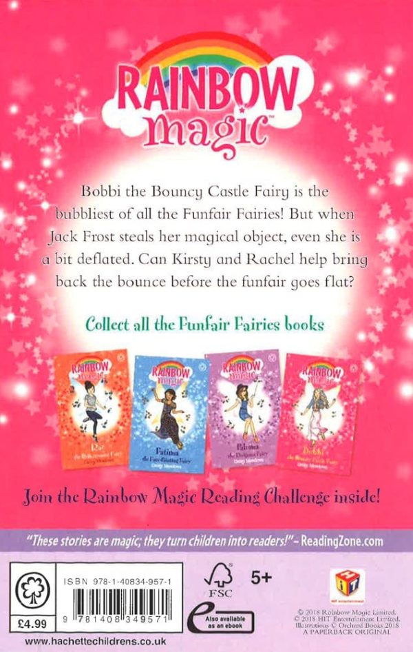 Rainbow Magic: Bobbi The Bouncy Castle Fairy: The Funfair Fairies Book 4 Fashion