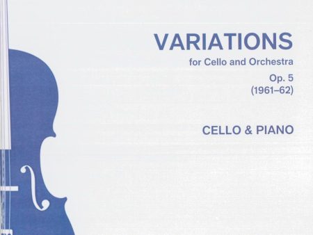 Variations for Cello and Orchestra op. 5 : Reduction cello, piano Fashion