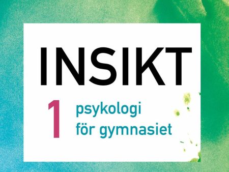 Insikt 1 psykologi för gymnasiet digibok 6 mån ONL Online now