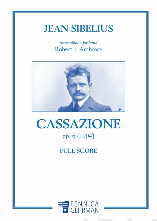 Cassazione op. 6: transcription for wind band - score and parts Online