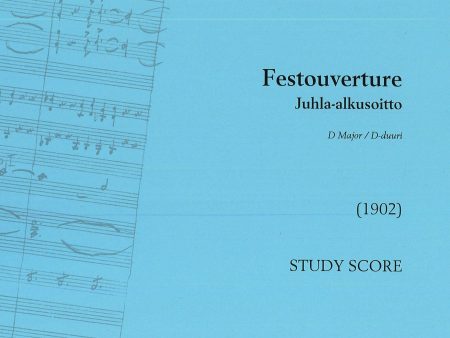 Festouverture D major - Juhla-alkusoitto D-duuri: study score For Sale